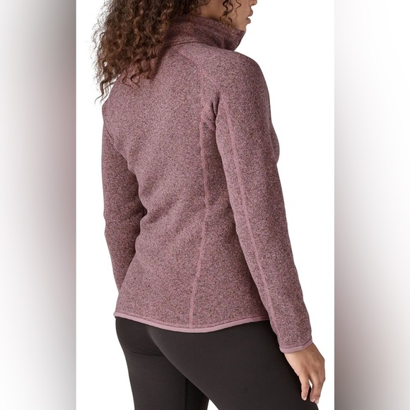 Women's Purple Quarter-Zip Sweater - Picture 5 of 14